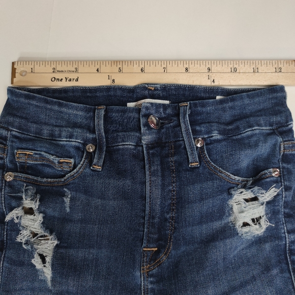 Good American Jeans Distressed Good Legs Size 2 - Picture 9 of 12